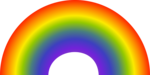Illustration of a rainbow
