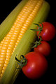 Sweetcorn and tomato