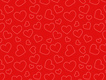 Red hearts