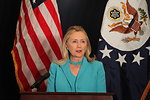 Secretary Clinton Addresses Burmese Press