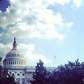 Capitol on a hot afternoon in #DC.