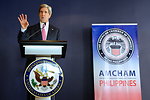 Secretary Kerry Addresses the American Chamber of Commerce Members in Manila