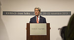 Secretary Kerry Speaks to the Media in Geneva, Switzerland