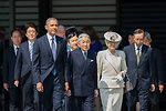 President Obama at the Welcome Ceremony in Japan