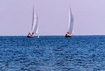  Wintertime sailing on the Patuxent River. 