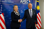 Secretary Clinton Meets With Malaysian Prime Minister Najib Razak