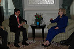 Secretary Clinton Meets With Turkish Foreign Minister