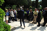 Secretary Kerry Surprises the Traveling Press Corps With Italian Cookies