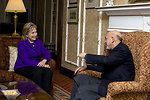 Secretary Clinton With President Karzai