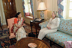 Secretary Clinton Meets With Indian Ambassador Shankar