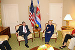 UNGA 2009: Secretary Clinton Meets With Costa Rican President