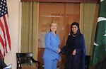 Secretary Clinton Meets With Pakistani Foreign Minister Rabbani Khar