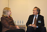 Secretary Clinton Meets With Uruguayan Foreign Minister Almagro