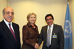 Secretary Clinton Meets With Tunisian Secretary Nouicer