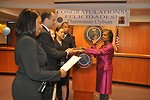 Witness the historic moment, as FCC Secretary Marlene Dortch swears in Mignon Clyburn, as 1st Acting Chairwoman of FCC