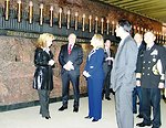 Secretary Clinton Tours the Museum