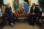 Secretary Clinton Meets With Tanzanian President Kikwete