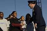 Induction ceremony at Air Force Memorial