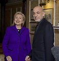 Secretary Clinton With President Karzai