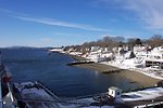  Looking west along the Castine shoreline. 