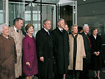 Air Force band performs at Clinton library opening
