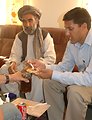 Dr Shah Visits Argandab April 10, 2010