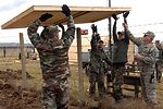 Civil engineers build Airmen in Romania a home