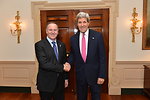 Secretary Kerry Meets With New Zealand Prime Minister Key