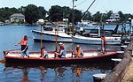  Sea Scouts dock at the Shadyside Blessing of the Fleet. 