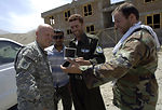 Airmen go hand-to-hand with Afghan National Police