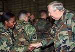 Roche visits RAF Mildenhall troops