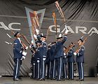 Honor Guard Drill Team keeping sharp for Air Force