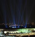 Beams of light honor those who died at Pentagon