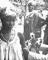 This 1967 photograph depicting a Togolese woman be
