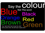 say the colour not the word