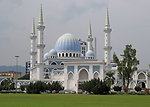 Sultan Ahmad I Mosque, Kuantan, Pahang, Malaysia. Also the State Mosque of Pahang.