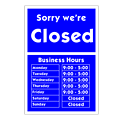 Sorry we're closed