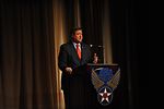 Secretary Donley speaks during Air Force Week Los Angeles
