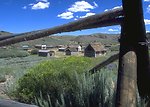 Restored buildings at South Pass City, Lander Field Office.