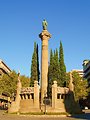 Verdaguer Monument is a monument dedicated to the Catalan poet Jacint Verdaguer. It is located at the namesake square on Diagonal avenue in the area of Dreta de l'Eixample neighborhood in Barcelona, Catalonia, Spain.