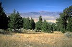 View of Centennial Valley Red Rock Lake from the Centennial Mountains