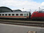 Deutsch:  InterCity in Oldenburg Hauptbahnhof. Italiano:  InterCity nella stazione centrale di Oldenburg.