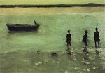 Philip Wilson Steer, The beach at Etaples 1887.