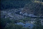 Rogue River - Horse Shoe Bend, aerial photo.