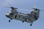 Ch-46 sea knight helicopter