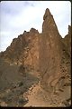 Leslie Gulch Series: view of large rock formation.