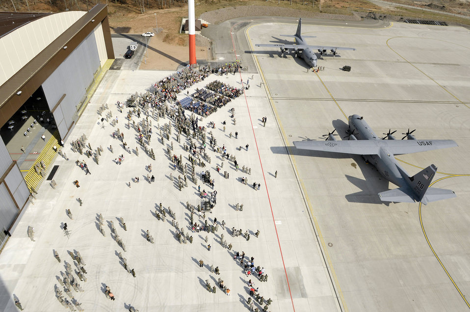 Ramstein welcomes new J-model C-130