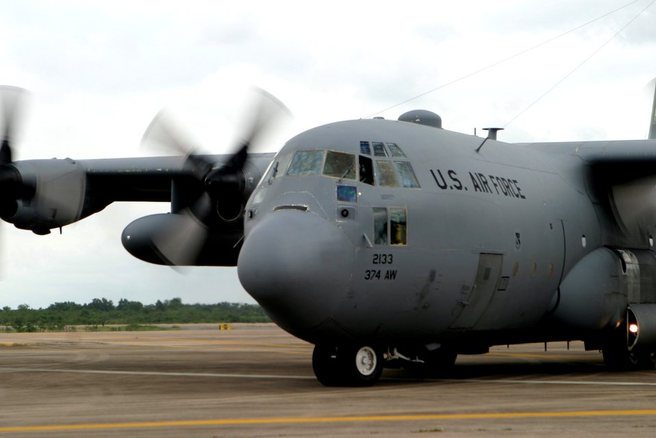 Aircrews stand by to continue Burma relief mission