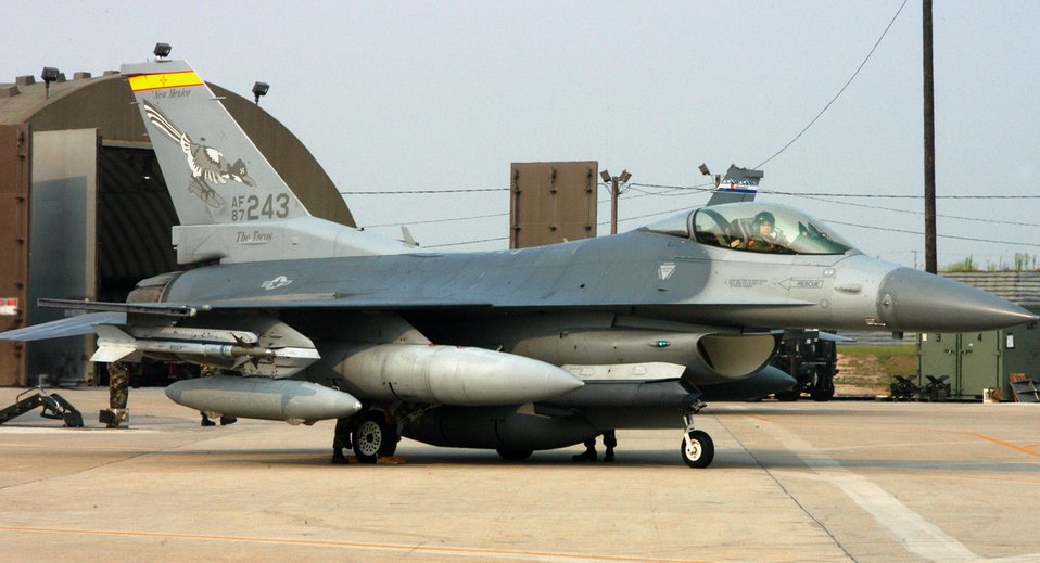 Three F-16 wings deploy to Korea