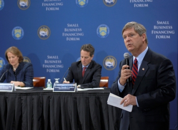 Treasury and SBA Host a Small Business Financing Forum